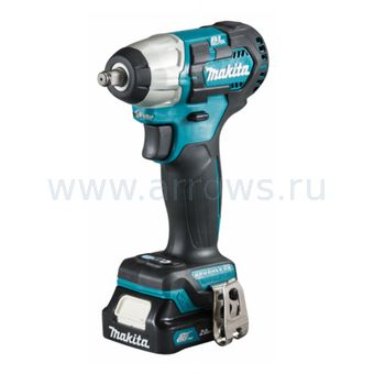 Гайковерт ударный аккумуляторный MAKITA TW160DWAE (12V, 160нм, 3/8, 2ак 2Ач)