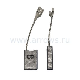 Щетка графитовая UNITED PARTS для BOSCH GWS20-230 (аналог 1607014171) 6,2х16х23мм АВТОСТОП
