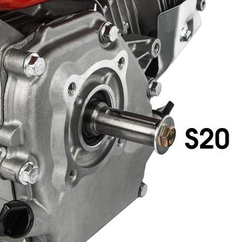 Двигатель бензиновый 4Т с горизонтальным валом DDE E650-S20 (6,5 л.с., 196 см3, 20 мм, шпонка)