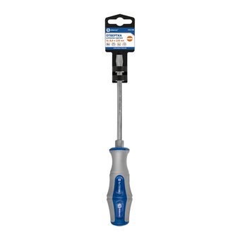 Отвертка ударная КОБАЛЬТ Ultra Grip SL 8,0 x 150 мм, сталь S2, двухкомпонентная рукоятка, подвес (646-560)