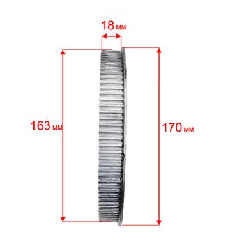 Шкив ведомый зубчатый DDE ST6560L 2019 гв --> 796-634-083