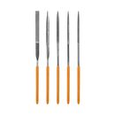 Набор надфилей КОБАЛЬТ алмазных, длина рабочая/общая 140х50 мм, обрезиненные рукоятки, зернистость Р120, 5 ШТУК, блистер (790-137)