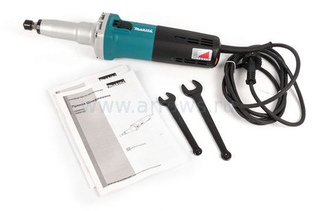 Шлифмашина прямая MAKITA GD0800C (750 Вт, цанга 6 мм, 7000-25000 об\мин,  1,6кг, коробка) (GD0800C)