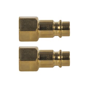 Фитинг-переходник QUATTRO ELEMENTI UQ-3, соединение папа EURO - мама резьба 1/4 ", ( 2 шт (771-121)