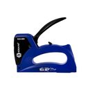 Степлер механический КОБАЛЬТ скобы 6-14 мм, тип 53, корпус из АВС-пластика, мет. крышка, регулятор удара, индикатор перезарядки (919-005)