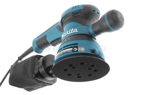 Шлифмашина эксцентриковая MAKITA BO5040 (300 Вт, 125мм,пылесб, раб.ход 2,8мм, 1,4кг, коробк (BO5040)