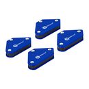 Угольник магнитный КОБАЛЬТ 58 х 50 мм, на 3 угла: 45, 90, 135 градусов, магнит до 4 кг, 4 шт./компл., блистер (918-276)