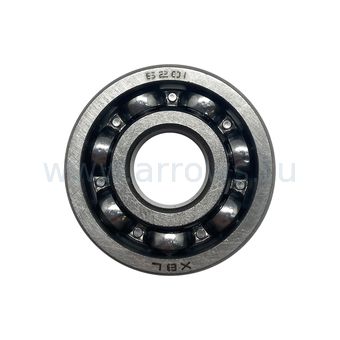 Подшипник шариковый UNITED PARTS 6201 сепаратор металл (открытый)