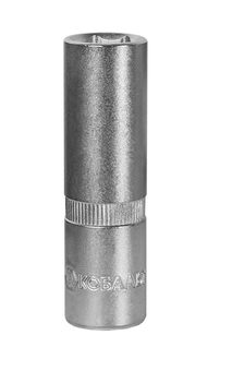 Головка торцевая глубокая КОБАЛЬТ 1/2", 15 мм, CR-V, подвес (644-061)