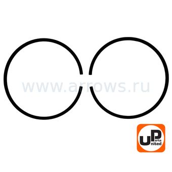 Кольцо поршневое UNITED PARTS Ø56mm, компл 2шт 1,5мм для HUSQVARNA K950 5032890-24