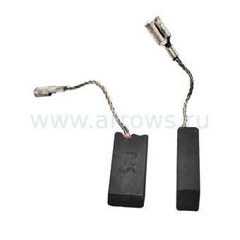 Щетка графитовая BOSCH GWS9-125CE/GWS7-125/PWS6-115 шлифмашины угловой, эксцентриковой, (1607014116)