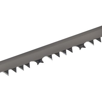 Полотно для лучковой пилы КОБАЛЬТ 600 мм, быстрый грубый рез, для сырой древесины, подвес (926-324)