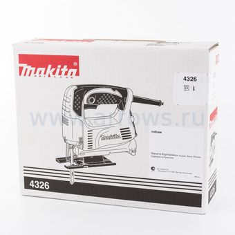 Лобзик сетевой MAKITA 4326 (450 Вт, 65мм, коробка)