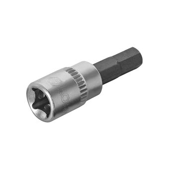Головка торцевая со вставкой КОБАЛЬТ 1/4", HEX6, CR-V, подвес (923-491)