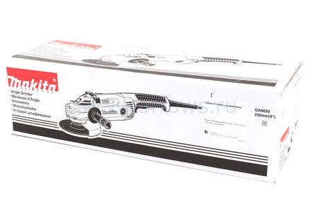 Шлифмашина угловая MAKITA GA 9020 SF (230 мм, 2200 Вт, 6600 об/мин, пл.пуск)