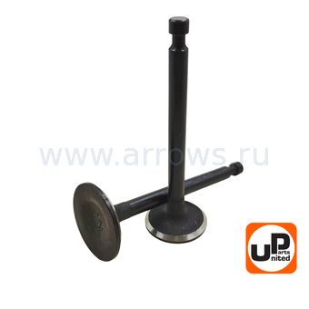 Клапан впускной и выпускной UNITED PARTS для двигателя 173F, 177F, GX270 (впуск Ø30мм, выпуск Ø26мм)