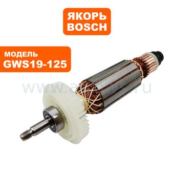Якорь BOSCH GWS 19-125 CI (1600A00D2N)