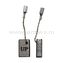 Щетка графитовая UNITED PARTS для METABO W750-115/W750-125/WE9-125Q (аналог 316046900/316098370) 5х10х15,5мм АВТОСТОП