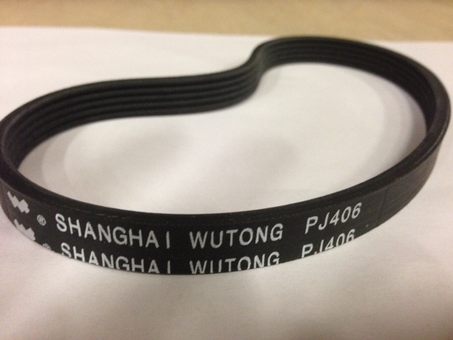 Ремень плоский ручейковый DDE 5PJ406/5PJ414 культиватора  V380II, "Эльф-2"  (V380-28)