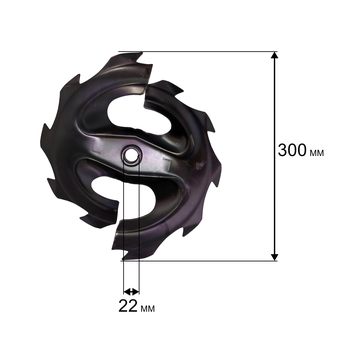 Шнек DDE снегоотбрасывателя ST5556L /6562L /6556L /8064L (162)  /ST9070L (219) левый (одна (SJ-067A)