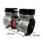 Двигатель эл. UNITED PARTS для безмасленного компрессора (220В. 1500Вт. 8Бар. 240л/м) (посадка между отверстиями 90х240 мм) (в сборе)