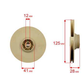 Крыльчатка QUATTRO ELEMENTI A1101FL -->910-249-030