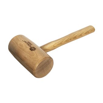 Киянка КОБАЛЬТ 350 гр., деревянная рукоятка из ясеня, круглый боёк, диаметр бойка 70 мм (918-732)