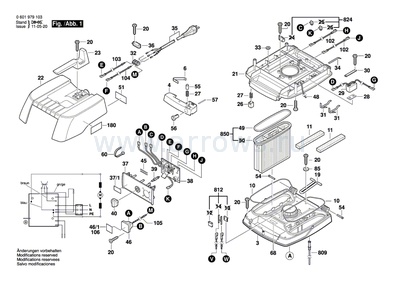Деталировка Штифт BOSCH GAS25 (1609203C71)