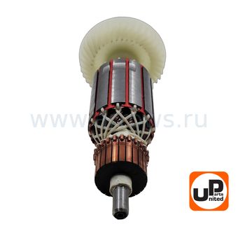 Якорь UNITED PARTS для BOSCH GWS 11-125CI/CIE/CIH (аналог 1604010A21)