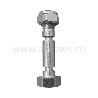 Болт крепления шнека (срезной) UNITED PARTS для снегоотбрасывателя М8х38мм, под гайку (набор 4шт)