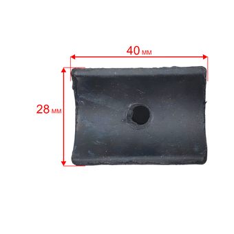 Подушка-опора DDE для мотопомпы PH50, PH50-80, PN51, PTR80 (пластиковая ножка)
