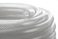 Шланг для воды садовый QUATTRO ELEMENTI Cristallino 5/8 25 метров, армированный, толщина стенки 3,0 мм, силиконовый (246-937)
