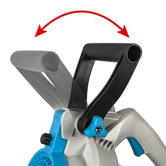 Воздуходув аккумуляторный DDE  BlueTech VBB 6040 S (600 м³/ч, 52 м/с, измельчитель, сборник, без ЗУ и АКБ)