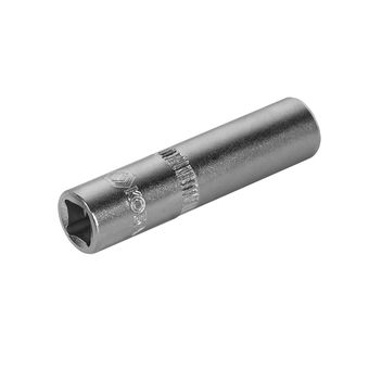 Головка торцевая глубокая КОБАЛЬТ 1/4", 7 мм, CR-V, подвес (643-910)