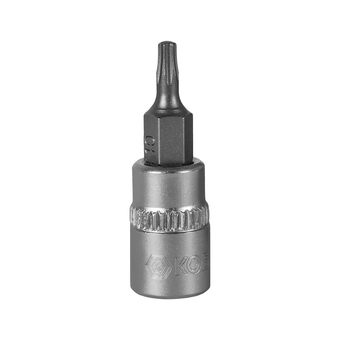 Головка торцевая со вставкой КОБАЛЬТ 1/4", TORX10, CR-V, подвес (923-569)