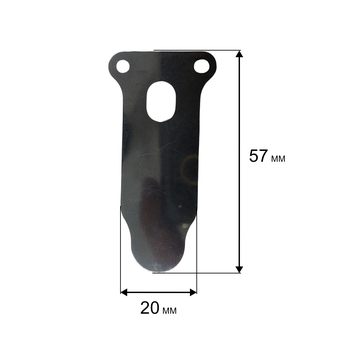 Клапан -пластина для компрессора QUATTRO ELEMENTI 57×20мм КМ 24/50-200 (248-450-057, 248-504-005)