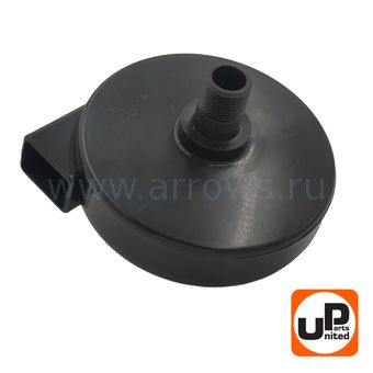 Фильтр воздушный UNITED PARTS для компрессора , резьба 3/8", диаметр 90мм