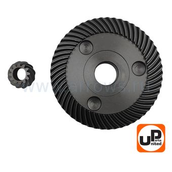 Шестерня редуктора UNITED PARTS для MAKITA GA9020 комплект (аналог 227491-2 и 227490-4)