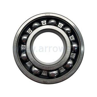 Подшипник шариковый UNITED PARTS 6206 сепаратор металл (открытый)