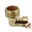 Фитинг-уголок UNITED PARTS для компрессора, резьба внешняя  3/8"×1/2"