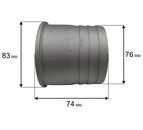 Штуцер DDE PN81 входной/выходной --> 33001-00037-00