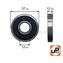 Подшипник шариковый UNITED PARTS 6301-2RS (закрытый)