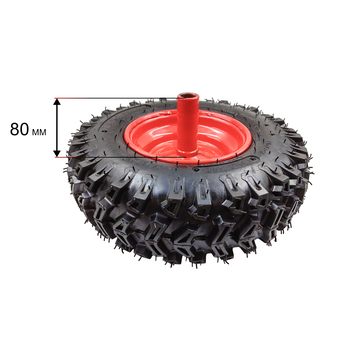 Колесо снегоотбрасывателя DDE STG6556/ST6560L 13x4.10-6 левое (13x4.10-6L)