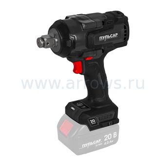 Гайковерт аккумуляторный ударный ПУЛЬСАР ГАУ 20-1000Б (20В, 1000Hм, 3/4, без акк и з/у, коробка)