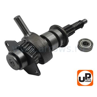 Вал редуктора UNITED PARTS для перфоратора MAKITA HR2450 (с подшипником качения) (аналог 324248-3)
