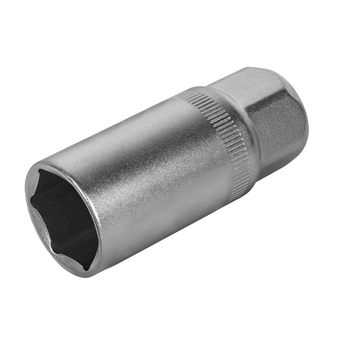 Головка торцевая свечная КОБАЛЬТ 1/2", 21 мм, резиновый держатель свечи, CR-V, подвес (643-484)