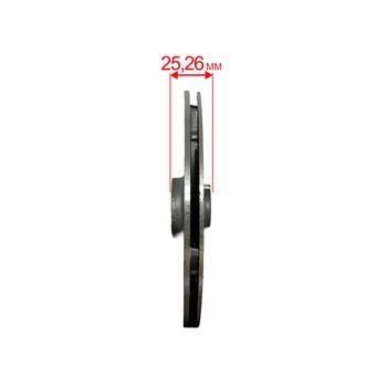 Крыльчатка помпы DDE PH50-80 №2