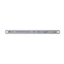 Полотно ножовочное по металлу КОБАЛЬТ 300 мм, двухстороннее, шаг 1.0 мм (24TPI), HCS, 2 ШТ., подвес (248-320)