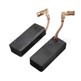 Щетка графитовая MAKITA CB-350 перфоратора HR4001C/4011C, отбойного молотка HM0870C/71C --> 90-0437