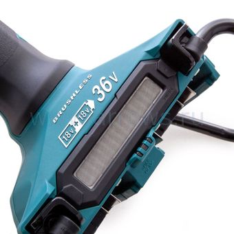 Шлифмашина аккумуляторная MAKITA угловая DGA900Z (36В (18Вx2), 230мм, 6000 об/мин, без акк (DGA900Z)